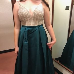 Xscape full length formal dress